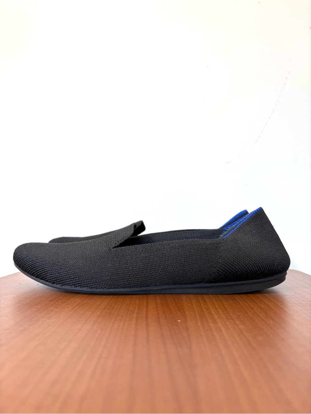 Rothys The Loafer Black Flat Minimalist Shoes US Women's shoe size 6.5